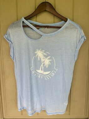 Express Sheer Graphic Tee